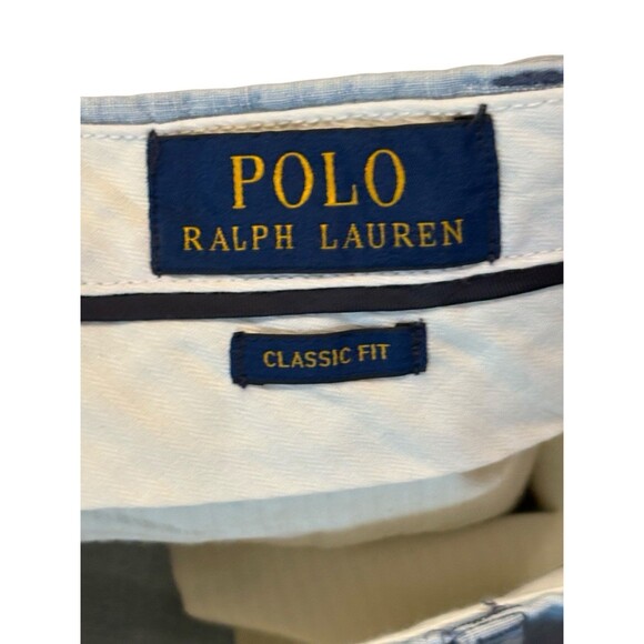 NWT Polo Ralph Lauren Men's Classic Fit Blue Chino Shorts Big & Tall 42T - Picture 4 of 4